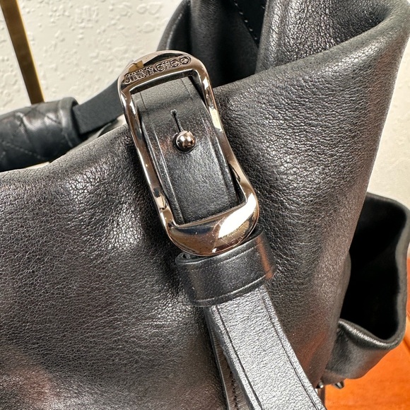 Jimmy Choo Black Quilted Leather Handbag - Picture 13 of 16